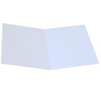 Cartellina semplice - 200 gr - cartoncino bristol - bianco - Starline - conf. 50 pezzi