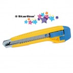 Cutter con bloccalama Premium - 18 mm - 2 lame incluse - Starline