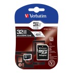 Verbatim - Micro SDHC Classe 10 fino a 45mb/sec - 44083 - 32GB