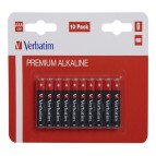 Verbatim - Blister 10 Pile alkaline ministilo AAA - 49874