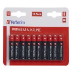 Verbatim - Blister 10 Pile alkaline Stilo AA - 49875
