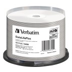 Verbatim - Scatola 50 CD-R Data Life Plus - spindle 1X-52X - 43745 - 700MB